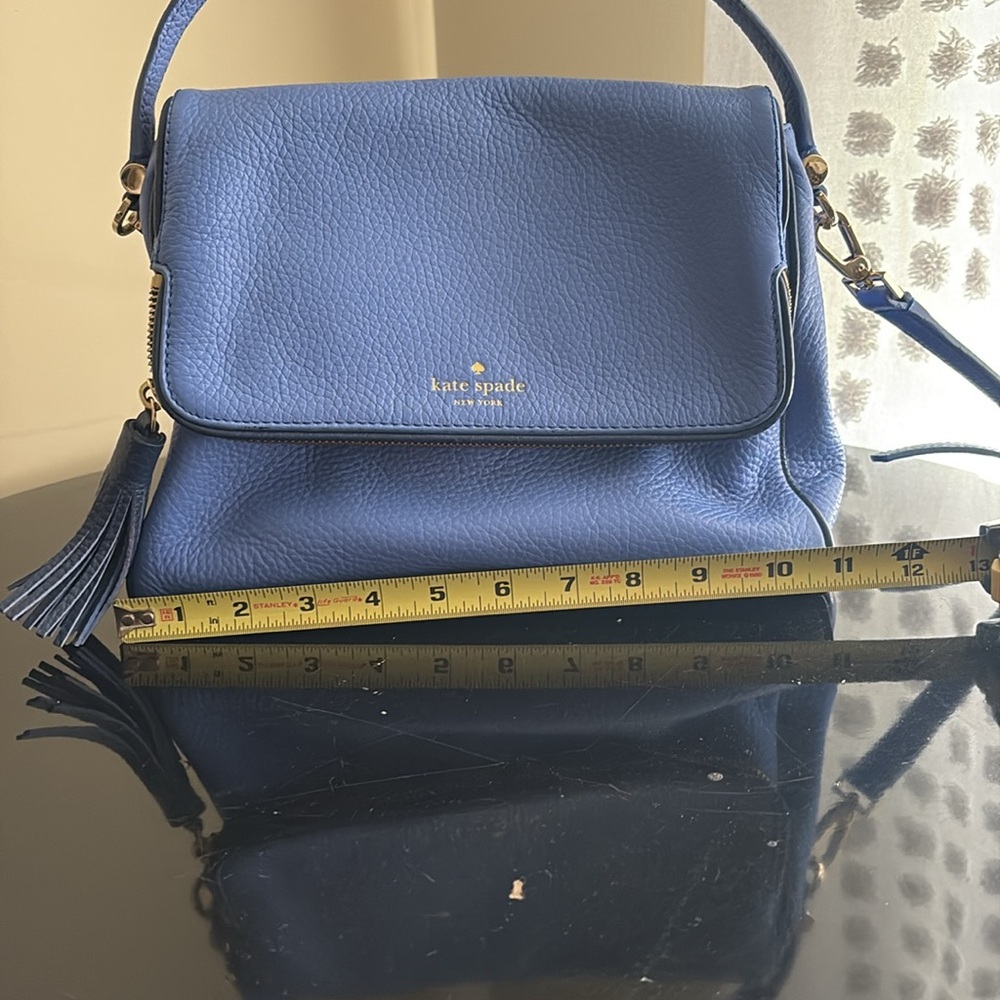 Kate Spade Blue Leather Handbag - Picture 6 of 8